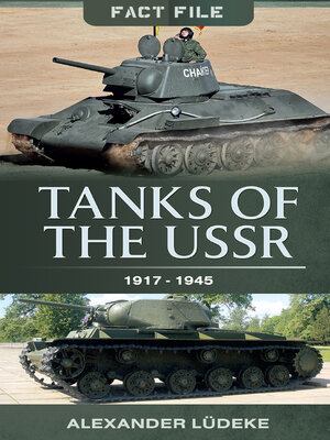 cover image of Tanks of the USSR, 1917–1945